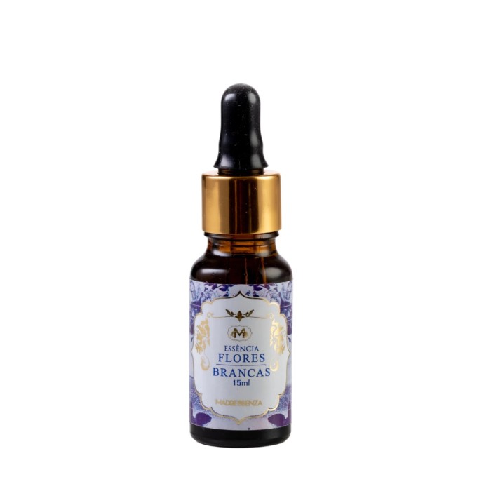 ESSENCIA PARA AROMAT. FLORES BRANCAS 15ML MADRESSENZA