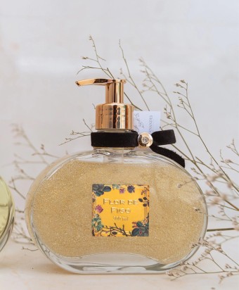 SABONETE LIQUIDO GLITTER FLOR DE FIGO 300ML