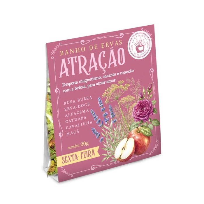 BANHO ATRAÇÃO SEXTA FEIRA 20G