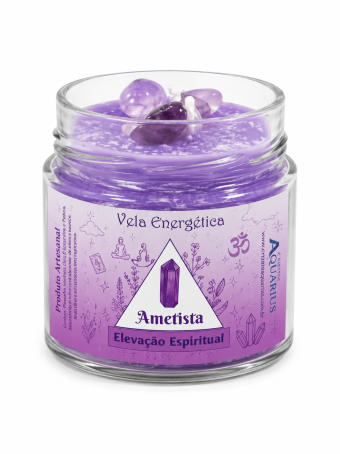 VELA ENERGETICA AMETISTA
