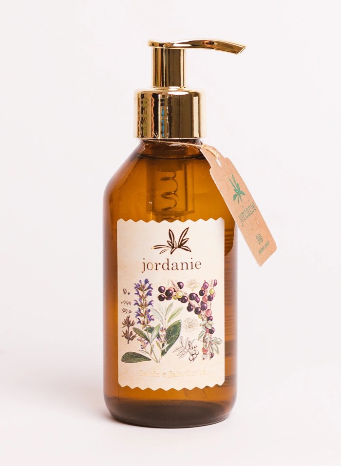 SABONETE LIQUIDO SALVIA E JABUTICABA 200 ML JORDANIE