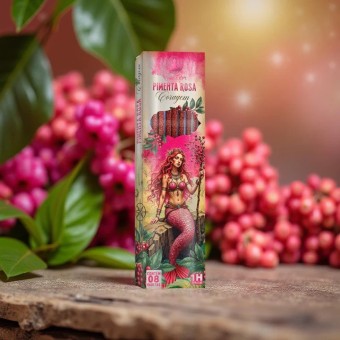 INCENSO VILA ZEN ENCANTO DAS AGUAS PIMENTA ROSA