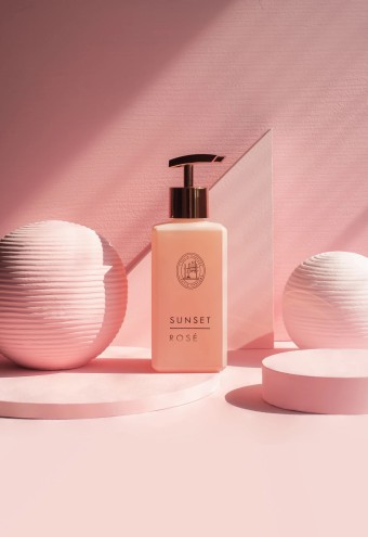 SABONETE LIQUIDO SUNSET ROSE 250ML LENVIE
