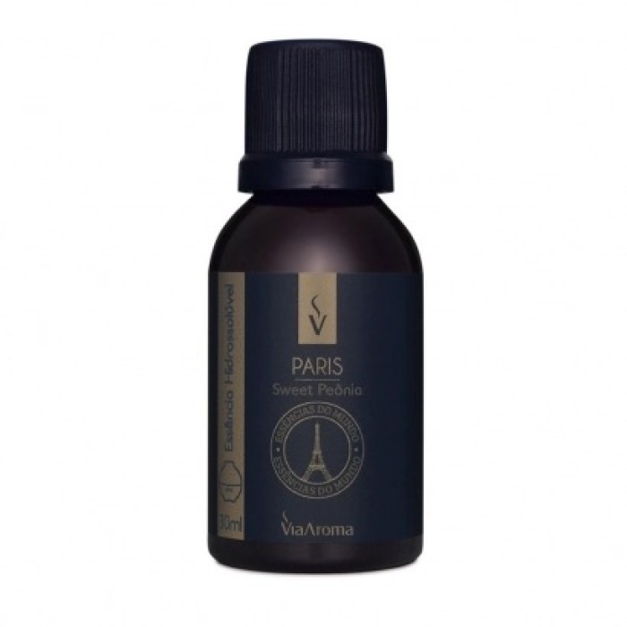 ESSENCIA HIDROSSOLUVEL VIA AROMA 30ML MUNDO PARIS