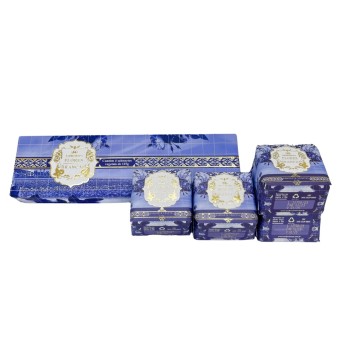 ESTOJO SABONETES FLORES BRANCAS C/4UN 115G CADA MADRESSENZA