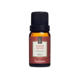 ESSENCIA VIA AROMA 10ML CLASSICA AMBAR WOOD