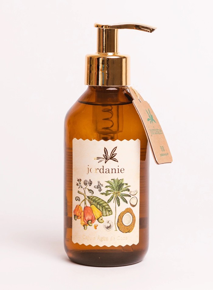 SABONETE LIQUIDO CAJU E AGUA DE COCO 200ML JORDANIE