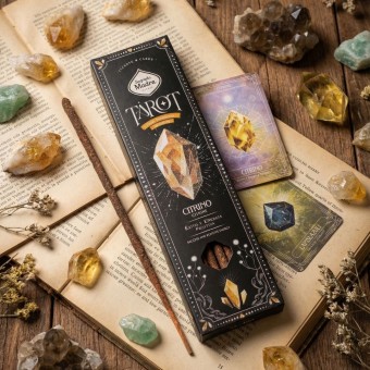 INCENSO SAGRADA MADRE  LINHA TAROT GEMAS CITRINO