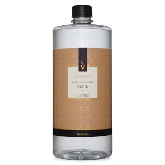 REFIL VIA AROMA 1LT AGUA PERF. CLASSICA VANILLA