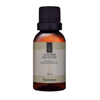 ESSENCIA HIDROSSOLUVEL VIA AROMA 30ML CLASSICA ALECRIM SILVESTRE