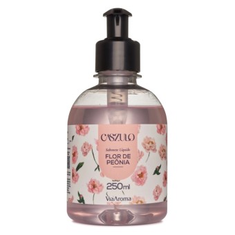 SABONETE LIQ. 250ML CASZULO FLOR DE PEONIA