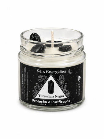 VELA ENERGETICA TURMALINA NEGRA