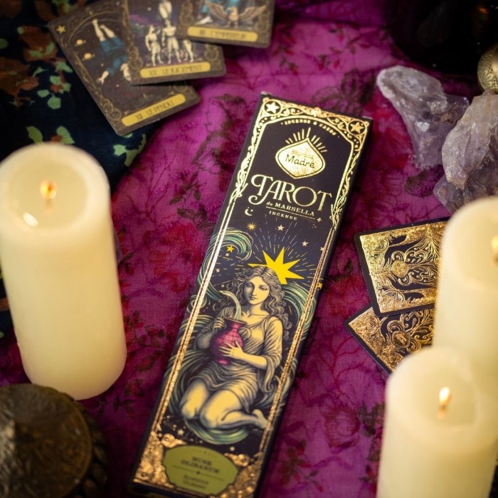 INCENSO SAGRADA MADRE LINHA TAROT MARSELLA ALMIZCLE - OLIBANO