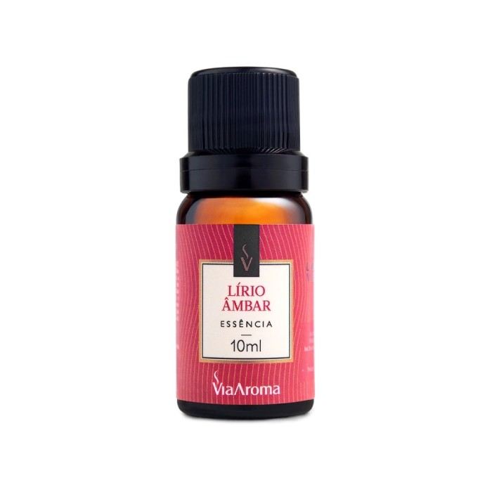 ESSENCIA VIA AROMA 10ML CLASSICA LIRIO AMBAR
