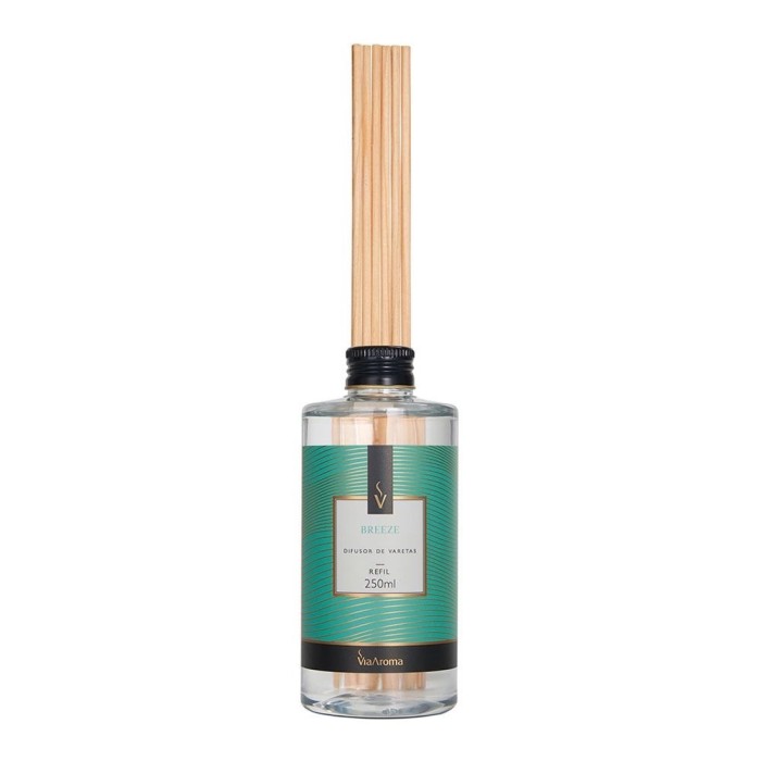  REFIL DIFUSOR DE VARETAS 250ML BREEZE VIA AROMA 