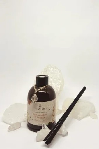 DIFUSOR DE VARETAS BERGAMOTA E AMBAR  315ML N DA LUA