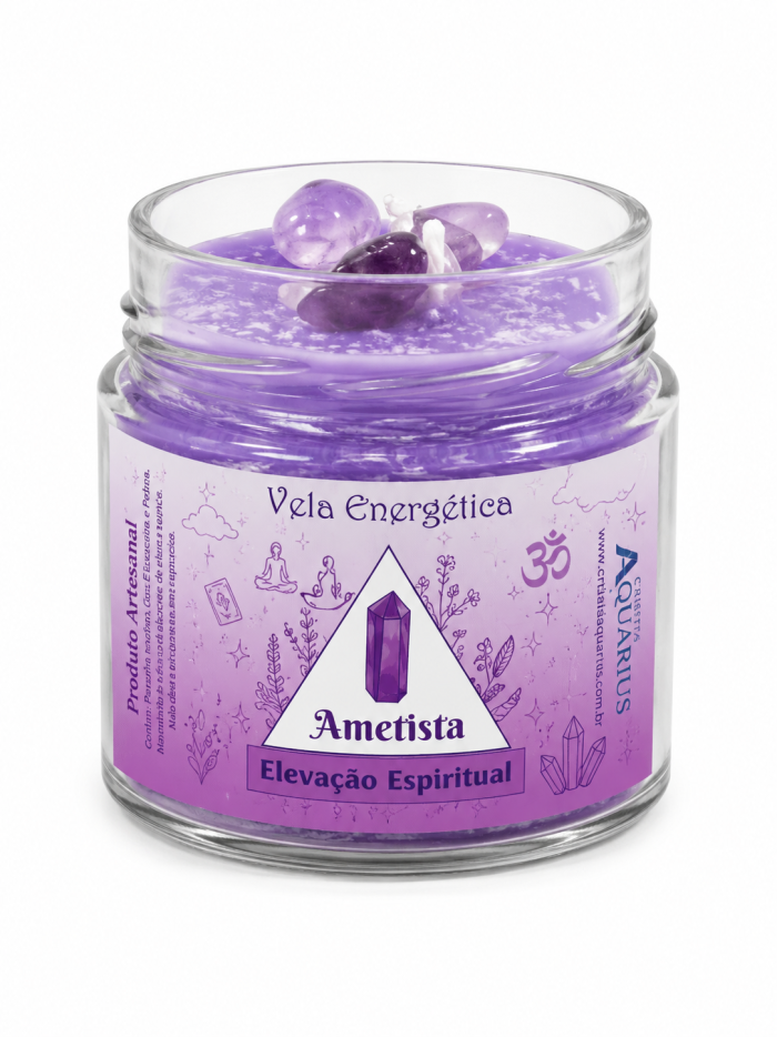 VELA ENERGETICA AMETISTA