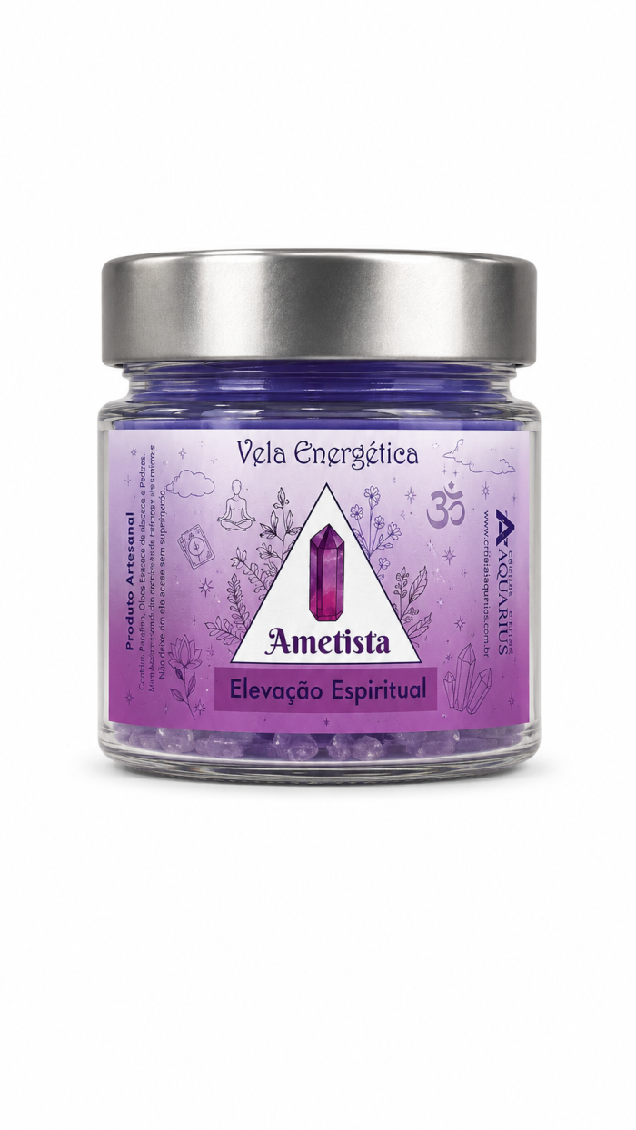 VELA ENERGETICA AMETISTA