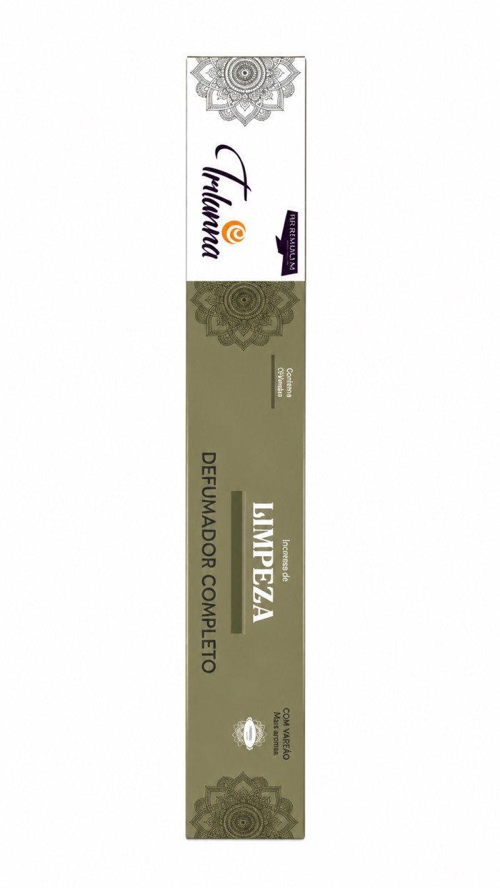 INCENSO LIMPEZA TRILUNNA DEFUMADOR COMPLETO