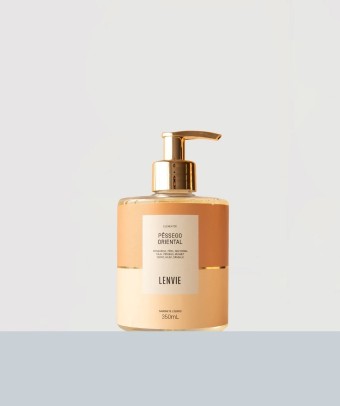 SABONETE LIQUIDO PET PESSEGO 350ML LENVIE