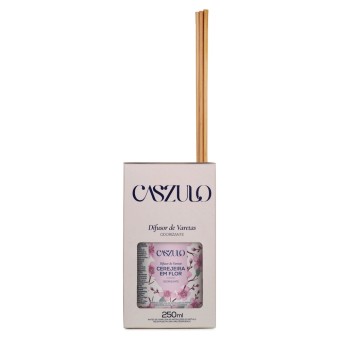 DIF. DE VARETAS CASZULO 250ML CEREJEIRA EM FLOR