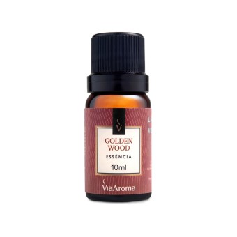 ESSENCIA VIA AROMA 10ML CLASSICA GOLDEN WOOD