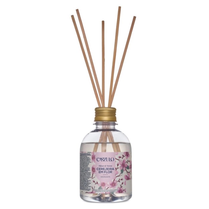 DIF. DE VARETAS CASZULO 250ML CEREJEIRA EM FLOR