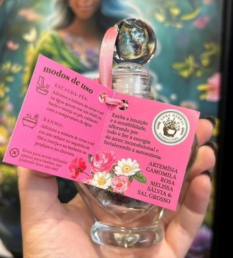 BANHO SAGRADO FEMININO 29G CURA HERBAL