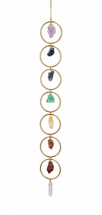 MOBILE DE PEDRAS NATURAIS 7 CHAKRAS MED.