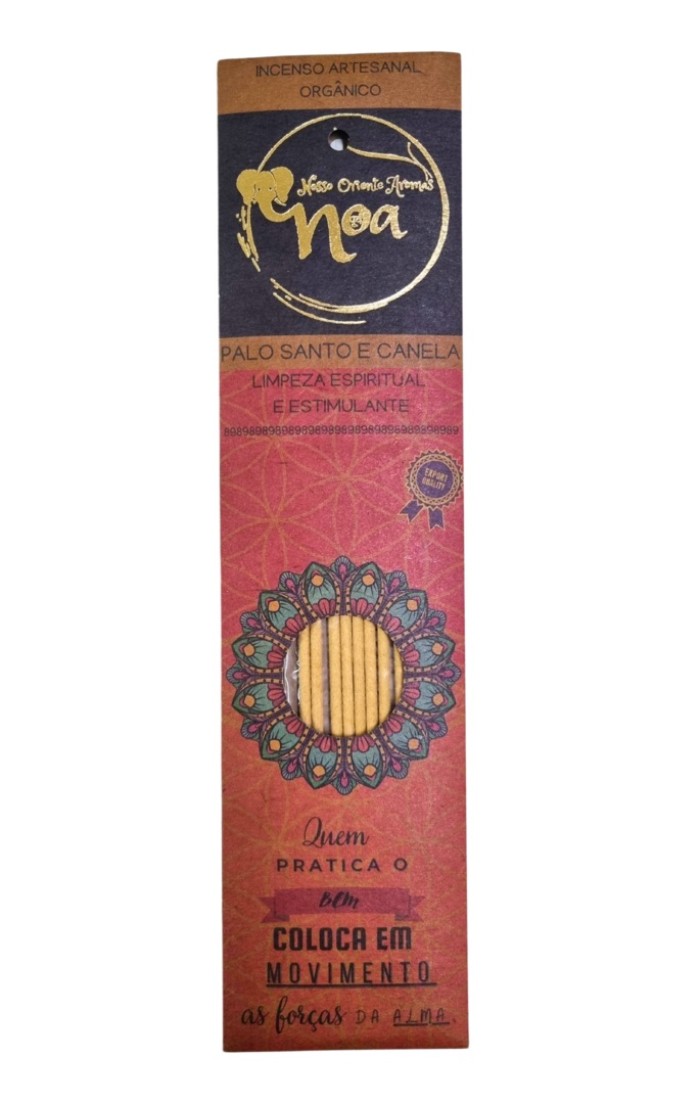 INCENSO PALO SANTO E CANELA NOA