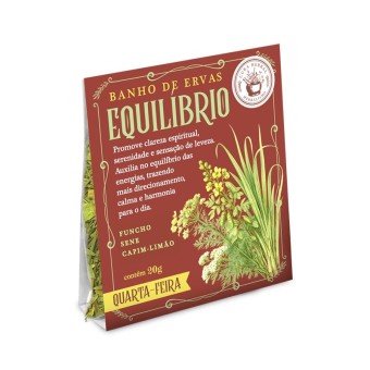 BANHO EQUILIBRIO QUARTA FEIRA 20G