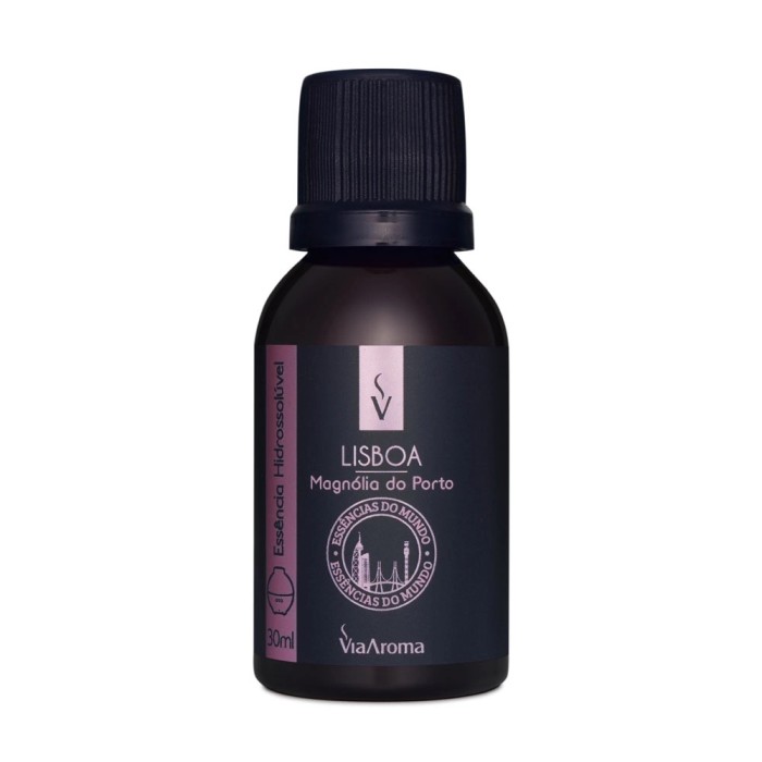 ESSENCIA HIDROSSOLUVEL VIA AROMA 30ML MUNDO LISBOA