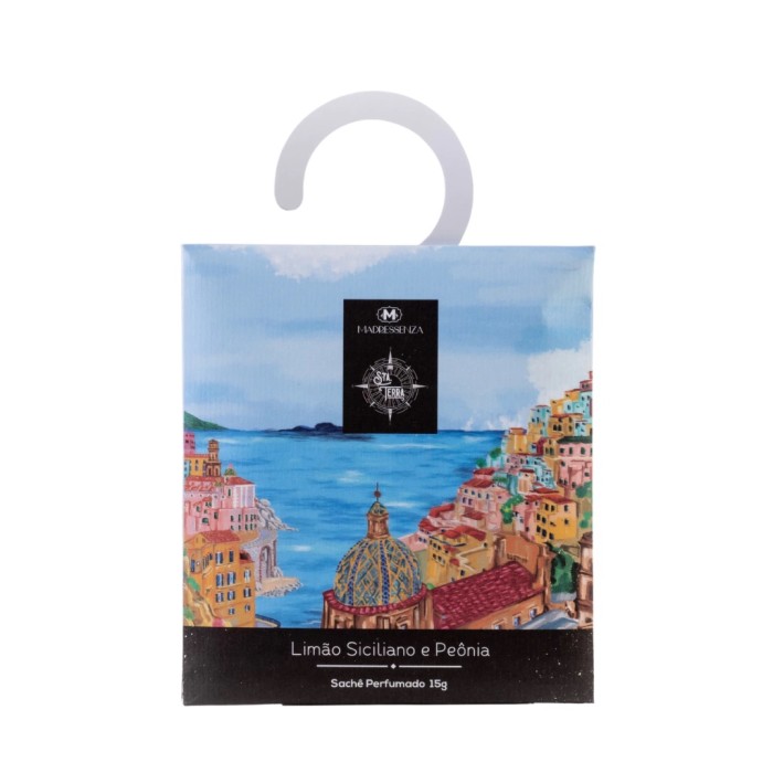 SACHE PERFUMADO LIMAO SICILIANO E PEONIA 15G MADRESSENZA