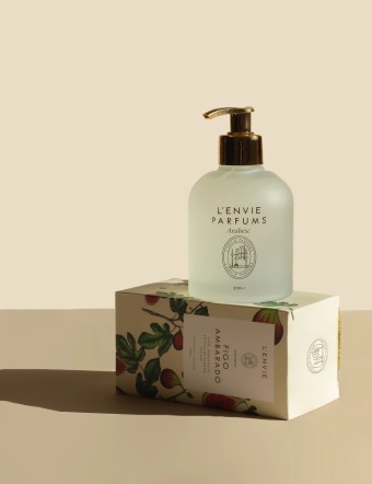 SABONETE LIQUIDO FIGO AMBARADO 200ML LENVIE