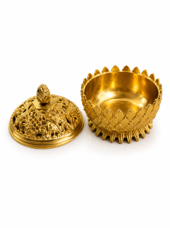 TURIBULO METAL 06CM DOURADO