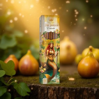 INCENSO VILA ZEN ENCANTO DAS AGUAS FIGO DOURADO