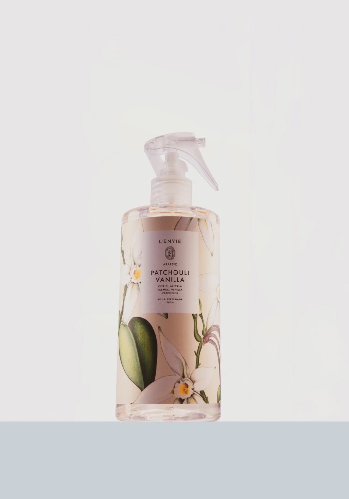 AGUA PERFUMADA PATCHOULI VANILLA 500ML LENVIE