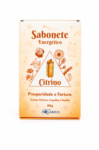 SABONETE ENERGETICO CITRINO 80G