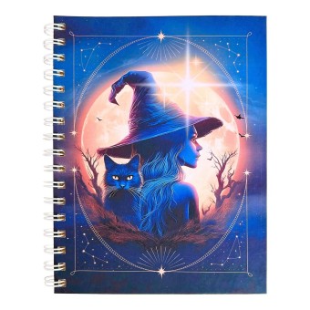 CADERNO 16X22CM BRUXA CURA HERBAL