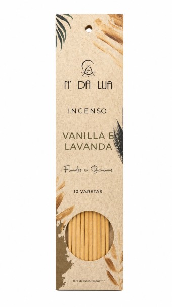 INCENSO VANILLA E LAVANDA N  DA LUA