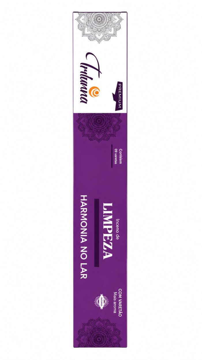 INCENSO LIMPEZA TRILUNNA HARMONIA NO LAR