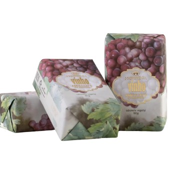 SABONETE VEGETAL VINHO 180G MADRESSENZA