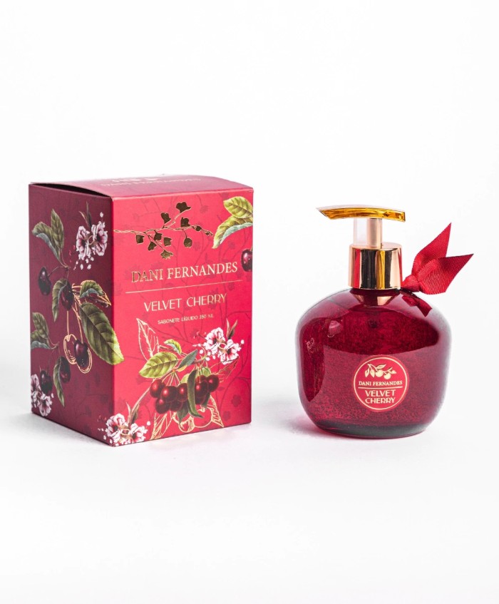SABONETE LIQUIDO VELVET CHERRY 350ML